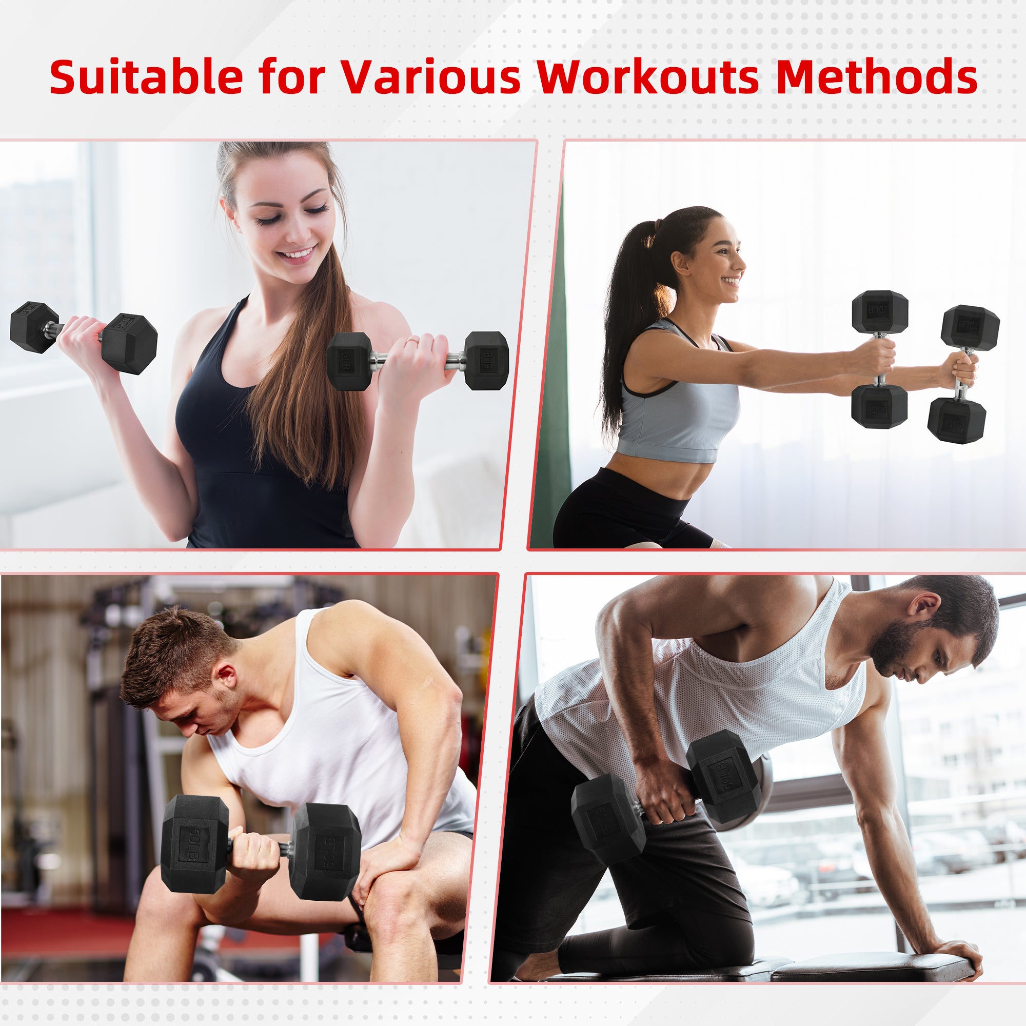 800LB Heavy Dumbbell Set