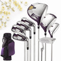 Complete Golf Clubs Package 8 Club Set for Men Woman Right Handed True Temper Steel Shafts Putter Stand Bag and 3 H C Bonus Head