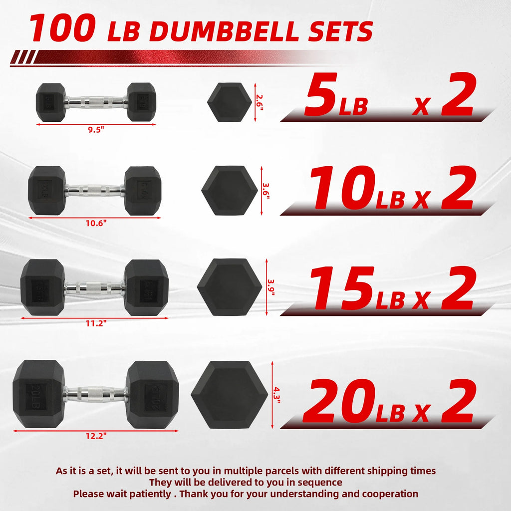 800LB Heavy Dumbbell Set